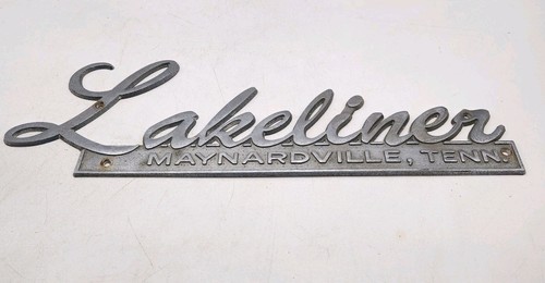 Boat Or Boat Dealer Emblem Lakeliner Maynardville Tn.