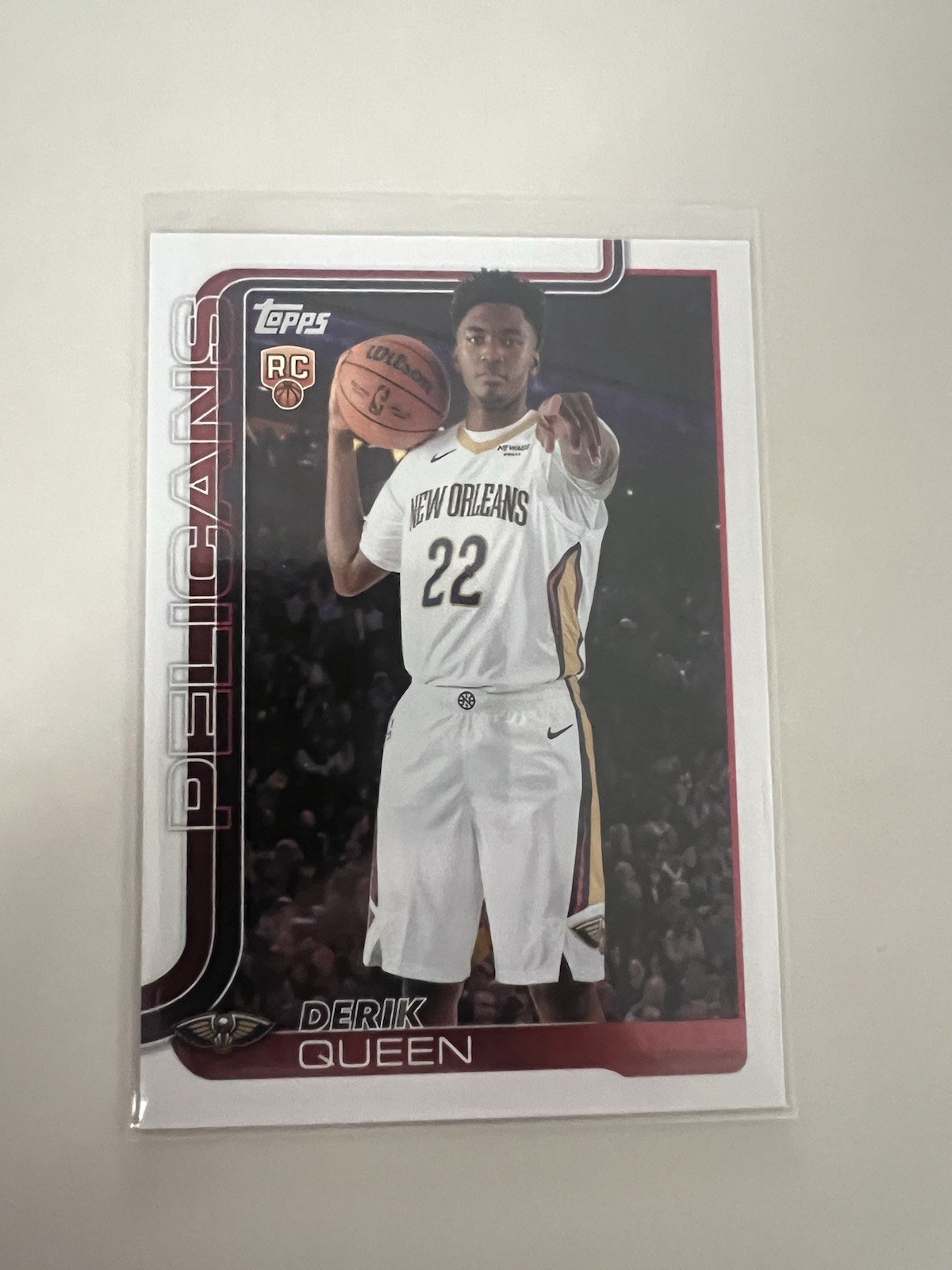 2025-26 Topps - Derik Queen #213 Rainbow Foilboard (RC)
