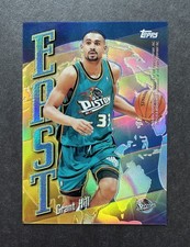1998-99 Topps East West Refractor Grant Hill / Michael Finley #EW6🔥