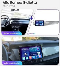 AUTORADIO ANDROID PER ALFA ROMEO GIULIETTA 9" 2010 AL 2014 KIT 2gb 32GB BT