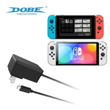15W Power Adapter for Nintendo Switch OLED Switch Lite, Fast Charging AC Charger