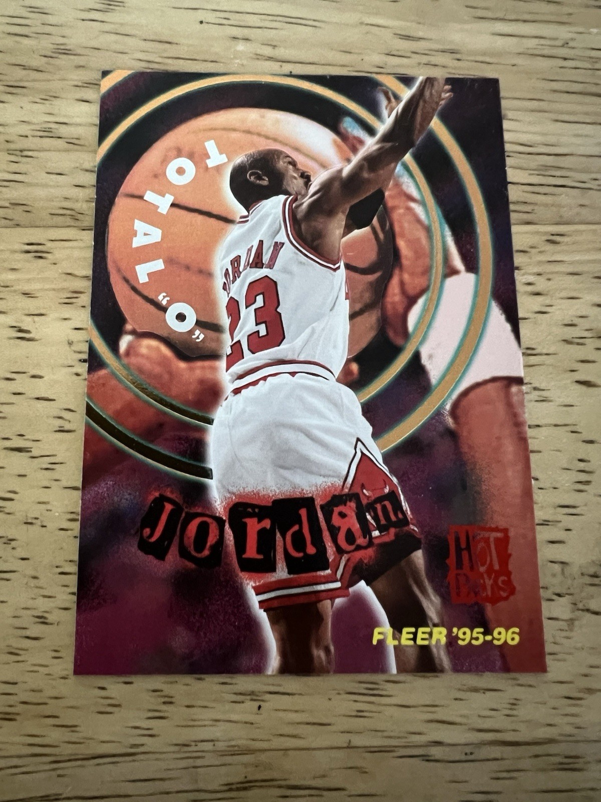 1995 Fleer - Total O Michael Jordan #2 Hot Packs