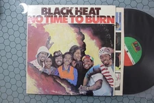 Black Heat – No Time To Burn, 1974 LP, Atlantic – SD 7294