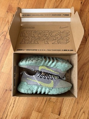 Nike Space Hippie 01 Men's Healing Jade Sneakers Size 10 Lightly Used 