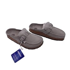 NIB Birkenstock Unisex Buckley Suede Leather Clogs Sz 38 L 7 M5