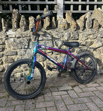 Beast 20in BMX Bike Multicolour Oil Slick, V-Brake, Pegs, 1 Speed