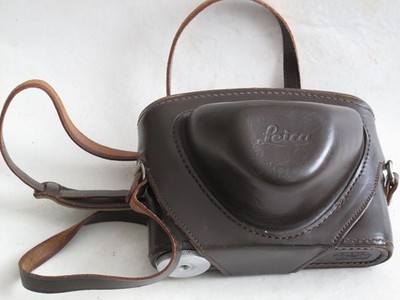 Leica M2/M3 camera case with big nose & strap, E. Leitz NY,  US SELLER ''LQQK''
