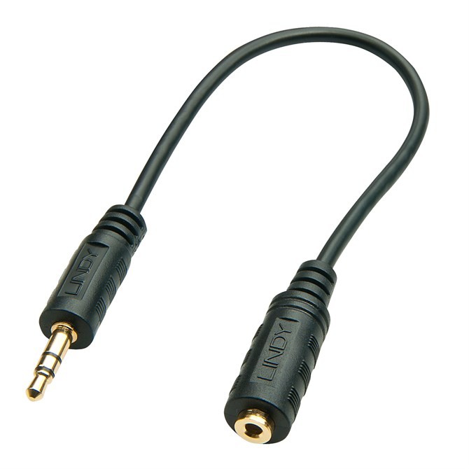 Lindy Electronics Lindy 3.5Mm Male To 2.5Mm Female Audio Adapter. Connector 1: 3