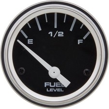 Speedway Motors Universal 12v Fuel Level Gauge With Sender 2-116 Inch Black Speedway Motors Universal 12v Fuel Level Gauge With Sender 2-116 Inch Black