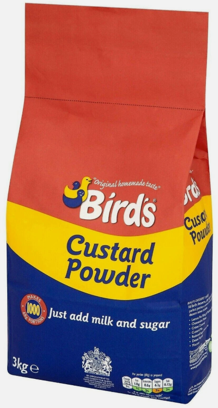 Birds Custard Powder 3kg - FREE DPD DELIVERY