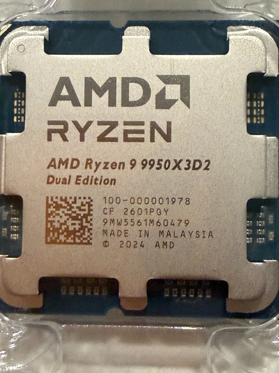 AMD - Ryzen 9 9950X3D2 16-Core 32-Thread 4.3 GHz (5.7 GHz Max