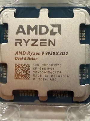 AMD - Ryzen 9 9950X3D2 16-Core 32-Thread 4.3 GHz (5.7 GHz Max