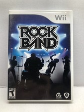 Rock Band (Nintendo Wii, 2008) Complete Tested Working - Free Ship