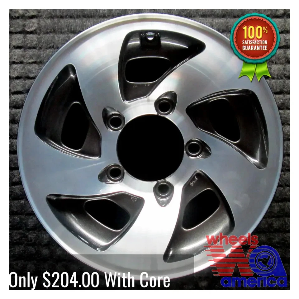 Wheel Rim Chevrolet Geo Pontiac Sunrunner Tracker 15 1991-1995 Factory OE 60161 - Image 2 of 4