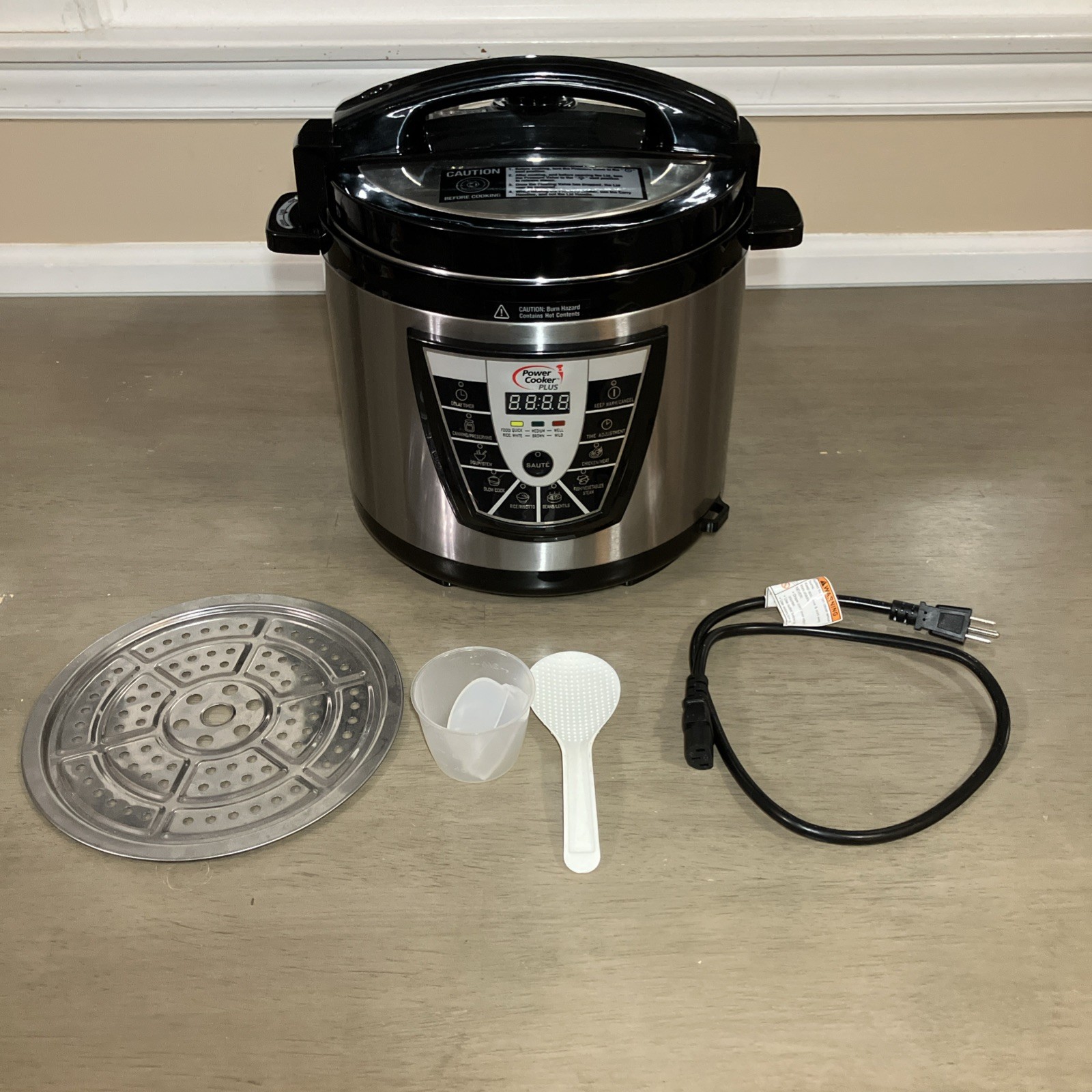 Plus Pressure Cooker 8 Qt Ppc772p - Tested And Working