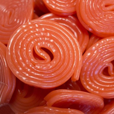 Gerrits Broadway Licorice Wheels Strawberry 4.4lb Bag