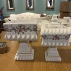 2 Westmoreland Vintage Milkglass Wedding Box Covered Candy Dish with Lid Used