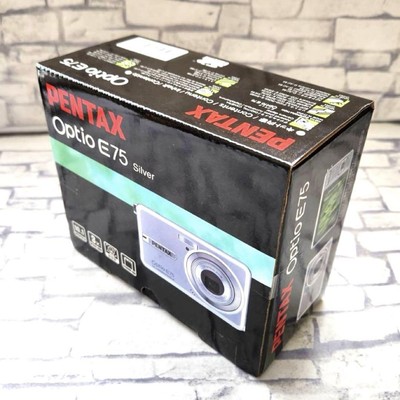 PENTAX Optio E75 シルバー Pentax Optio E75 Silver Digital Camera | eBay