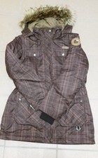 Icepeak Mädchenjacke Simona Winterjacke Parka Gr. 164 braun Guter Zustand