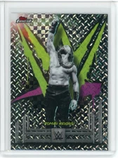 2025 TOPPS FINEST WWE COMMON CHECKERBOARD REFRACTOR ROMAN REIGNS #1