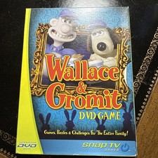 Wallace & Gromit DVD Snap TV Interactive DVD Game Puzzles Aardman Challenges ￼