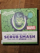 Dr Squatch X MARVEL INCREDIBLE HULK SCRUB SMASH Limited Edition Soap