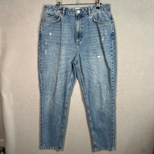 BDG Urban Outfitters Mom Jeans High-Waisted Light Wash Denim Womens Size 31