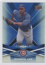 2009 Upper Deck Spectrum Blue Derrek Lee #18 y0i