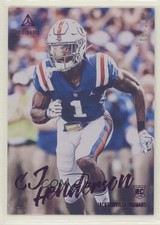 2020 Panini Luminance Rookies Pink 3/10 CJ Henderson #132 4z8