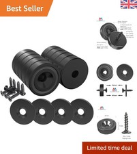 Industrial-Grade Neodymium Magnet Set - 12 Pieces, Waterproof for Outdoor Use