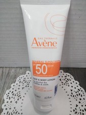 NEW Avene Face  Body Lotion Mineral Sunscreen Face  Body Lotion SPF 50 4.2 Oz