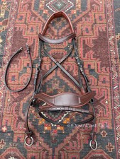 Full-size brown TRUST 'Falsterbo' T-motion 3 Way bridle - NEW. Retail $400+