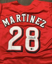 Nick Martinez Signed Jersey Cincinnati Reds Beckett witnessed