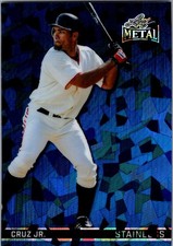 2026 LEAF METAL BASEBALL JOSE CRUZ Jr. Rookie 1/1 #SB-39 STAINLESS ONE OF ONE SP