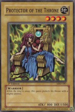 YuGiOh Protector of the Throne (V.2) MRD-EN087 Common Englisch Good unl.