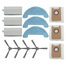 Robot Vacuum Replacement Parts for Loorow AT800 with Filters and Brushes