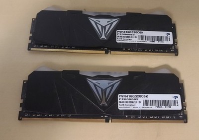 Patriot Viper Steel RGB 16GB (2 x 8GB) DDR4 RGB 3200 MHz CL16 1.35