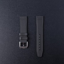 Genuine IWC Black Rubber Strap 20/18mm Pilot Mark XX Chronograph 41 IW326906