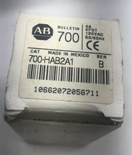 NEW Allen Bradley QTY:1 700-HAB2A1 Relay Only 4A 2PDT 120VAC