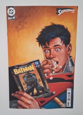 SUPERMAN #36 COMIC ROD REIS 2ND PRINT VARIANT NEAR MINT