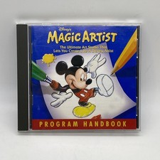 DISNEY Magic Artist CD-ROM The Ultimate Art Studio PC Software Disney