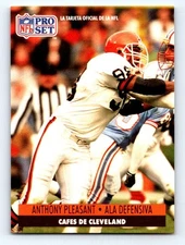 1991 Pro Set Spanish #45 Anthony Pleasant Fresh Break EX-EXMINT