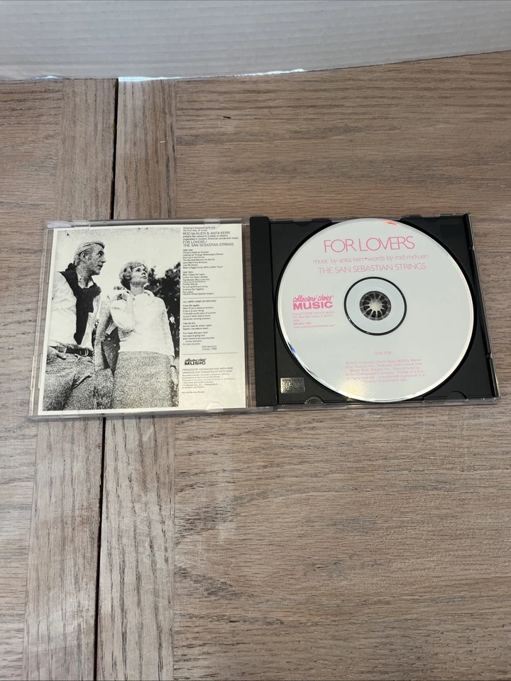 The San Sebastian Strings : Anita Kerr, Rod McKuen For Lovers CD Easy Listening Foto 4 de 4