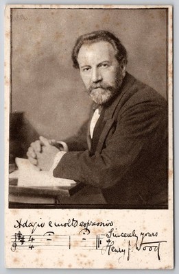 Sir Henry Joseph Wood Carte Postale Postcard