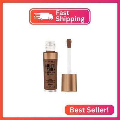 Rimmel Multi-Tasker Better Than Filters, 008 Rich, Face Primer, Glow Booster and
