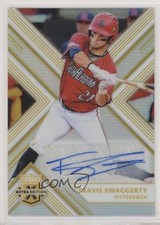 2018 Panini Elite Extra Edition 3/10 Travis Swaggerty #9 Auto eq1