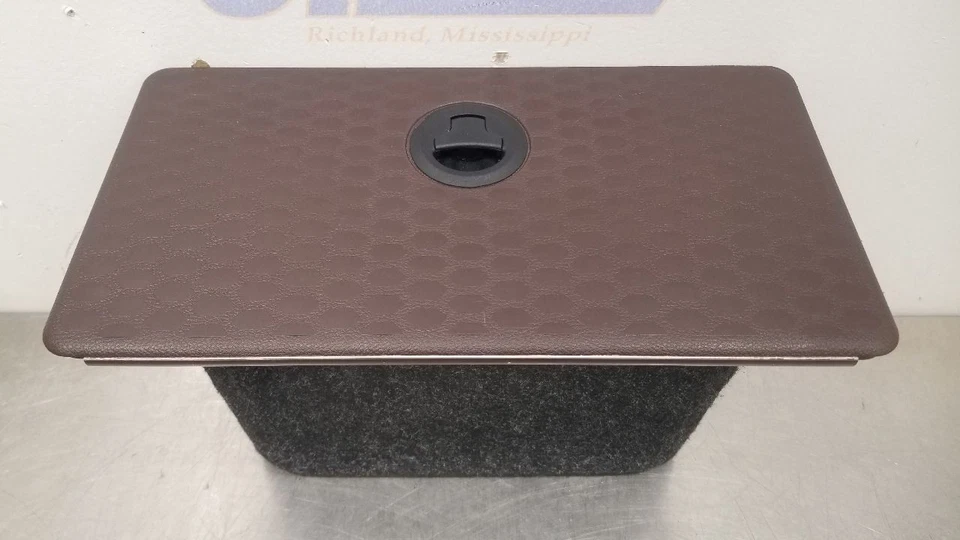 15 DODGE RAM 1500 PISO TRASERO CONTENEDOR DE ALMACENAMIENTO CONDUCTOR IZQUIERDO MARRÓN Foto 2 de 4