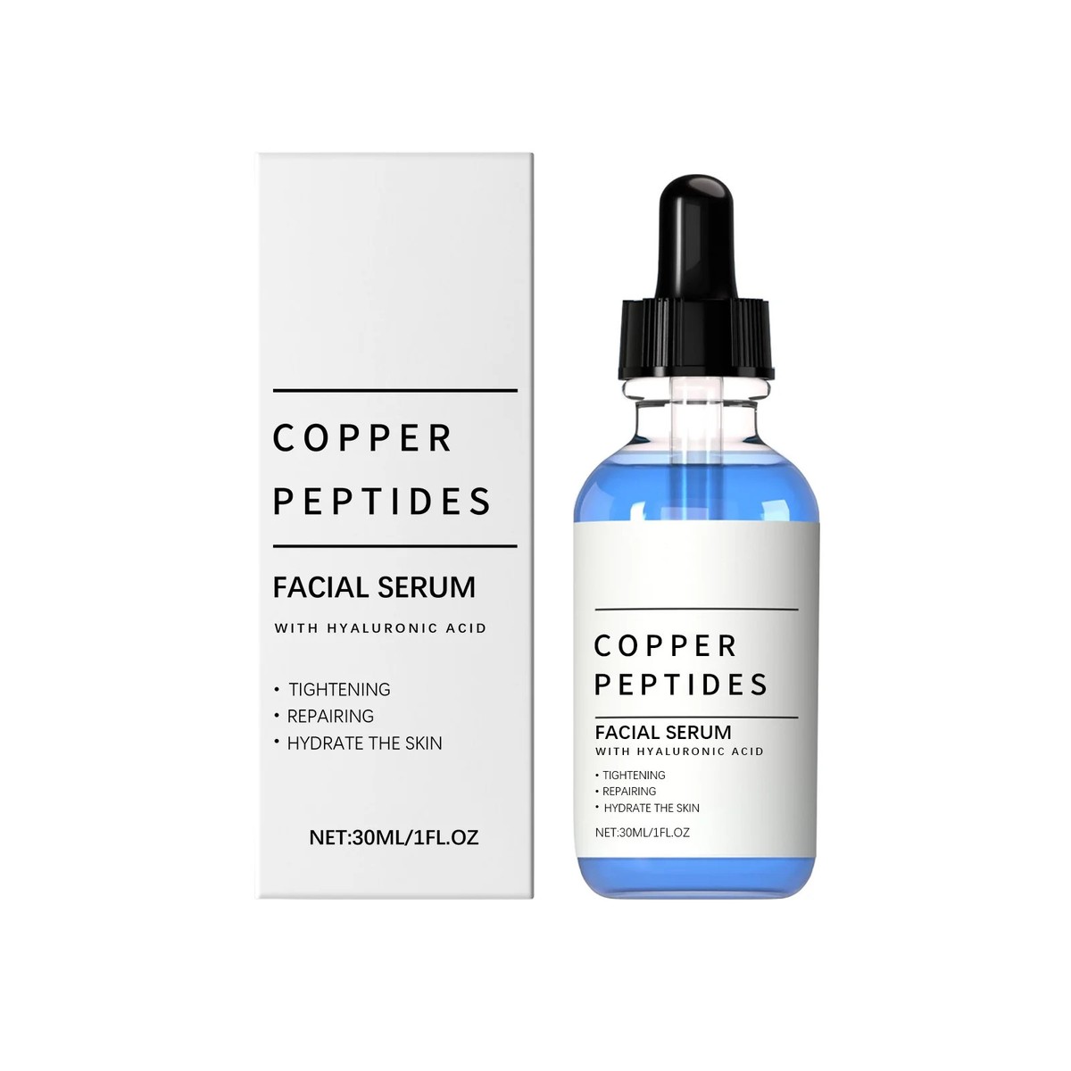 prime peptides ghk-cu face serum Copper Peptide Tonic (30 mL) | Reduces Appearance of Fine Lines featuring a 4% concentration of Copper Tripeptide GHK-CU Peptide Anti-Wrinkle Serum -