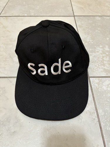 Rare authentic vintage Sade hat 2001 Lovers Rock Live tour band music R&B soul