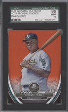 2013 Bowman Platinum National Convention Orange Michael Choice SGC 9 MINT m5x
